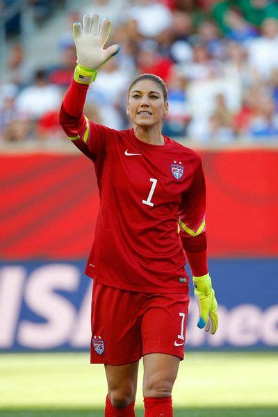 Hope Solo vs. Sweden, June 12, 2015. (Kevin C. Cox/Getty Images North America) Uswnt Soccer ...