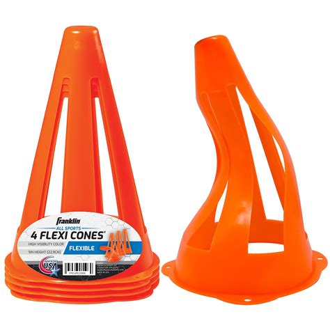 Buy Franklin Sports Plastic Soccer Cones - Mini Sports Cones for Drills ...