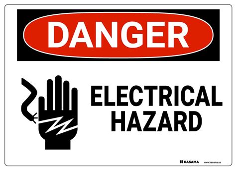 Electrical Danger Signs