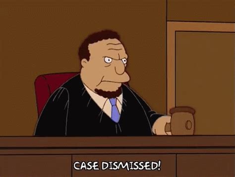 Gavel Case Dismissed GIF - Gavel Case Dismissed Simpsons - Discover ...