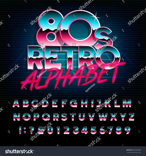 80s Retro Fonts