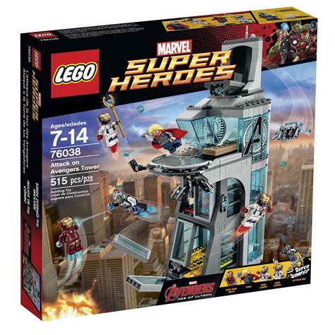 LEGO Marvel Avengers CLAS Batalla En La Torre De Los Vengadores Con ...