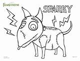 Tim Burton Coloring Pages Free Printable Sketch Page sketch template