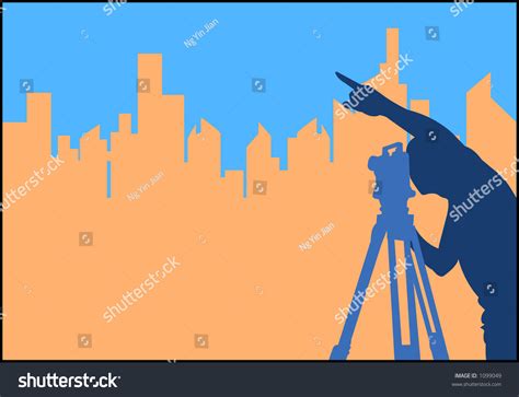 Silhouette Man Camera Stock Vector (Royalty Free) 1099049 | Shutterstock