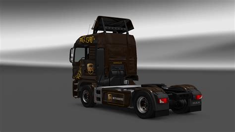 MAN TGS Euro 6 UPS Skin Mod ETS2 - Euro Truck Simulator 2 mod / ETS2 mod