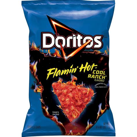 Buy Doritos Tortilla Chips, Flamin' Hot Cool Ranch, 9.25oz Bag Online ...