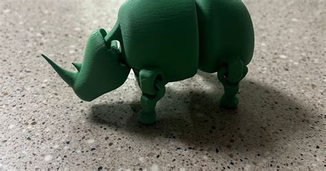 Articulated Rhino by IHaveAHeadAcheNow | Download free STL model ...