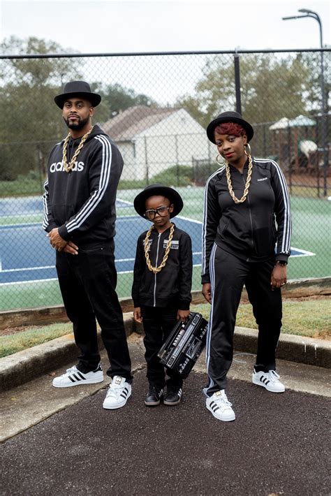 Family Run DMC Halloween Costume Photoshoot - Live Pretty on a Penny