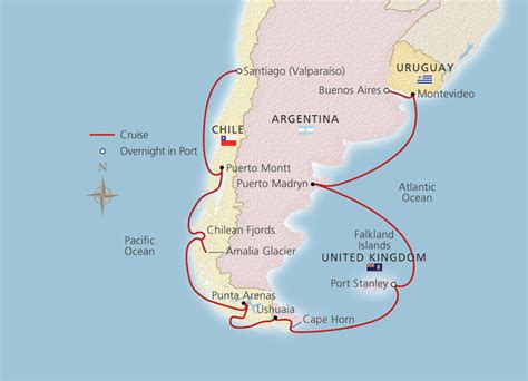 South America & the Chilean Fjords - Cruise Overview