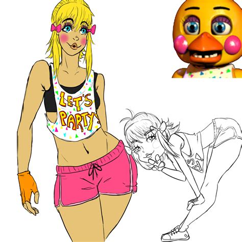 Toy chica by RaisedbytheVillains on DeviantArt