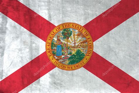 Grunge flag of Florida — Stock Photo © Hintau_Aliaksey #1540347