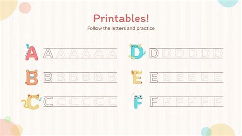 Learning the Alphabet Google Slides theme & PowerPoint template