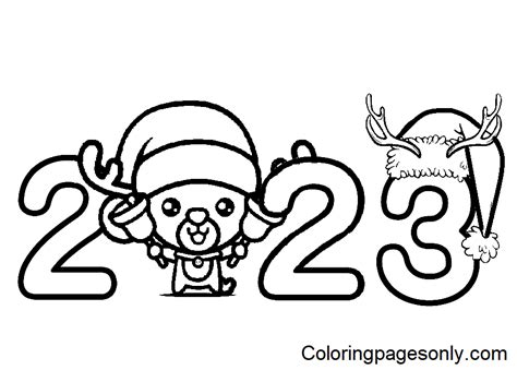 Free Printable Christmas 2023 Coloring Page - Free Printable Coloring Pages