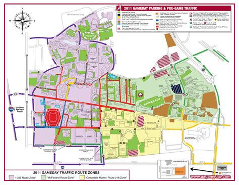 UA homecoming routes, parking (Alabama gameday) | AL.com