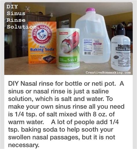 Neti Pot Solution Recipe Sinus Infection | Bryont Blog