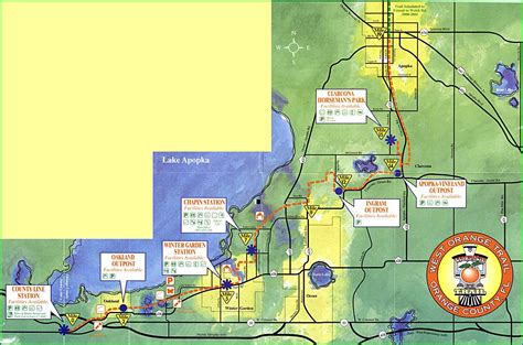 West Orange Trail Map Orlando Map : Resume Examples