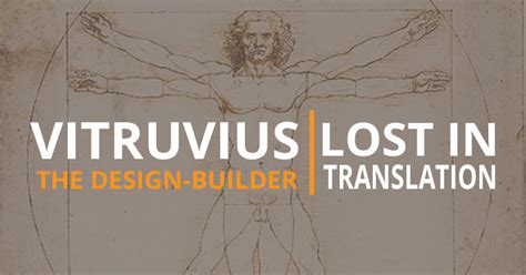 Vitruvius, the Design-Builder: Lost in Translation - New England Design & Construction | Boston ...