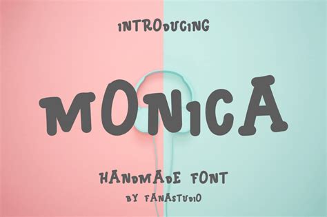 Download MONICA font | fontsme.com