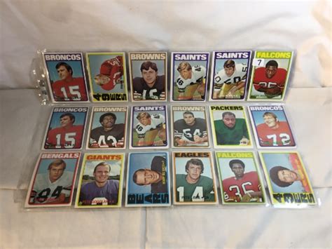 Lot of 18 Pcs Collector Vintage NFL Football Sport Trading Assorted ...