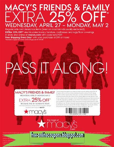 Printable Coupons 2020: Macy's Coupons