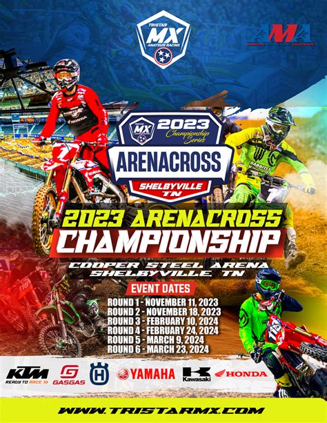 2023 Arenacross Schedule – tristarmx