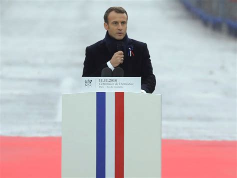 Emmanuel Macron warns of ‘dangers’ of nationalism in Armistice speech ...