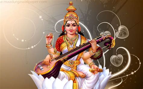 Maa Saraswati Wallpapers - Wallpaper Cave