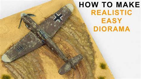 Crashed Plane Diorama - How to Make Realistic and Easy Diorama - YouTube