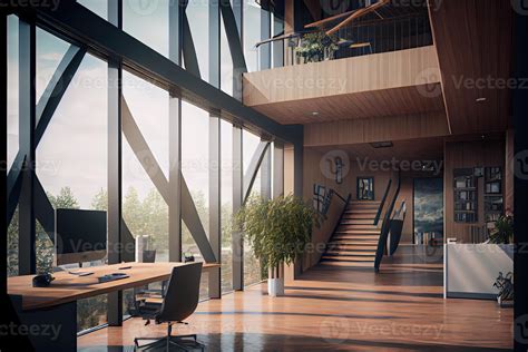 Architectural visualization of an office generated ai 22719089 Stock Photo at Vecteezy