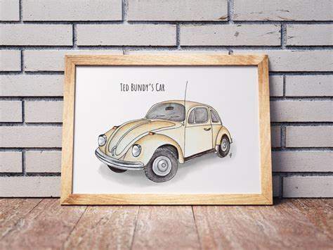 Ted Bundy's Car Print | Etsy