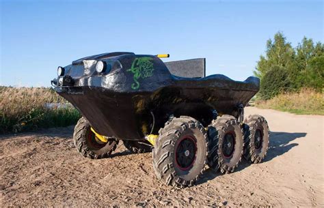 Six-Wheel, Electric, Amphibious ATV Green Scout Is One Competent Monster - autoevolution