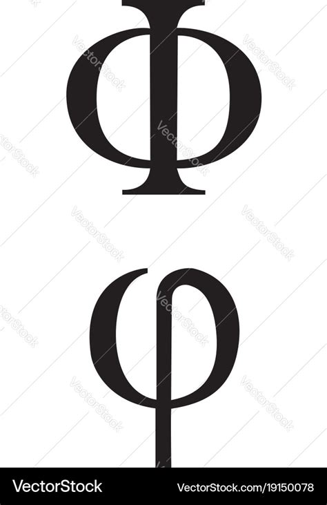 Greek signs and symbols Royalty Free Vector Image