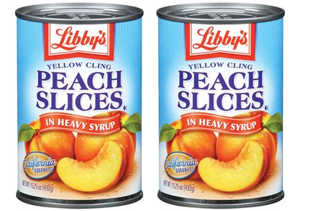 $0.95 (Reg $1.28) Libby's Canned Peaches at Walmart