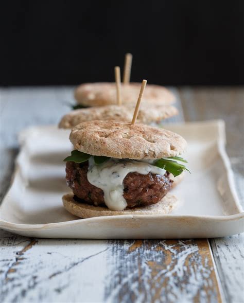 Best Lamb Sliders with Tzatziki Sauce Recipe - The Yellow Table