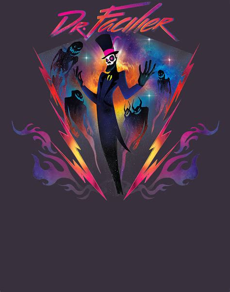 Disney Villains Dr. Facilier 90S Rock Band Neon Digital Art by Tran Lieu Ly - Fine Art America