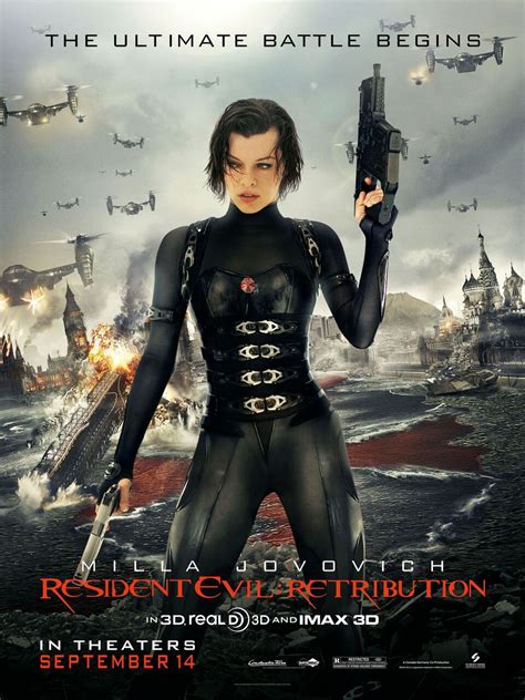 Resident Evil Retribution Movie Poster (Click for full image) | Best ...