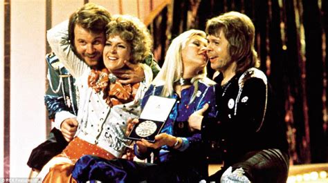 ABBA winning Eurovision