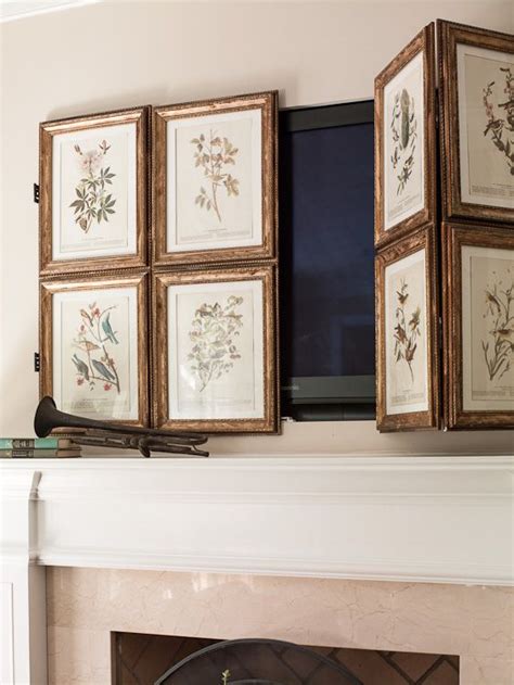 TV Cover Ups – Hidden TV’s, Art Solutions & Hidden Cabinets - BetterDecoratingBible