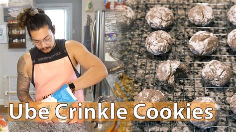 Ube Crinkle Cookies | Filipino Pastry - YouTube