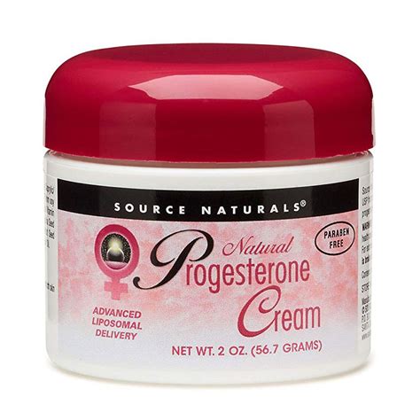 Progesterone Cream | Source Naturals - Life Extension Australia