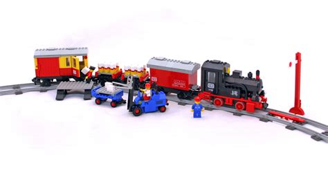 Steam Cargo Train Set - LEGO set #7722-1 (Building Sets > Town > Train)