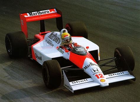 Ayrton Senna's McLaren MP4/4 : r/formula1