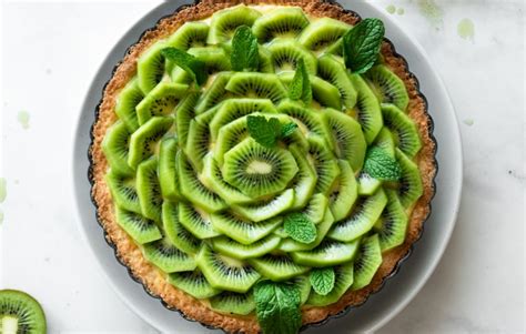 Kiwifruit & Lime Tart | Edible Vancouver Island