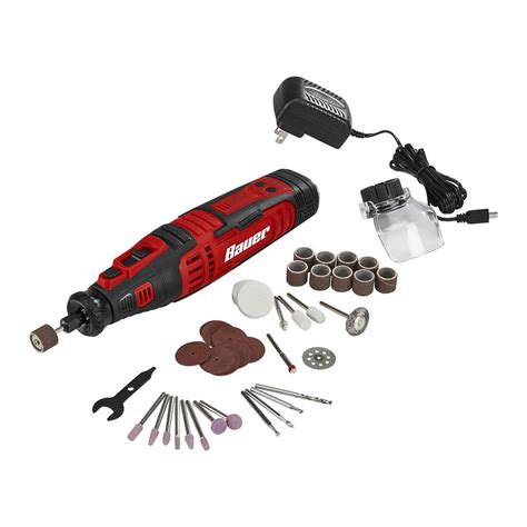 8V Cordless Variable Speed Rotary Tool Kit, 40 Piece