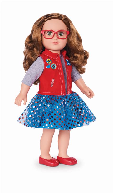 My Life As 18" Poseable Class President Doll, Brunette Hair - Walmart.com