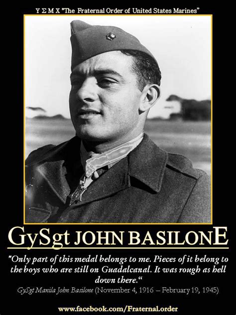 Medal of Honor winner JOHN BASILONE | Heroes | Pinterest