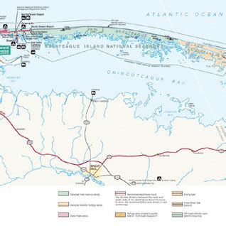 Map of Assateague Island. | Download Scientific Diagram