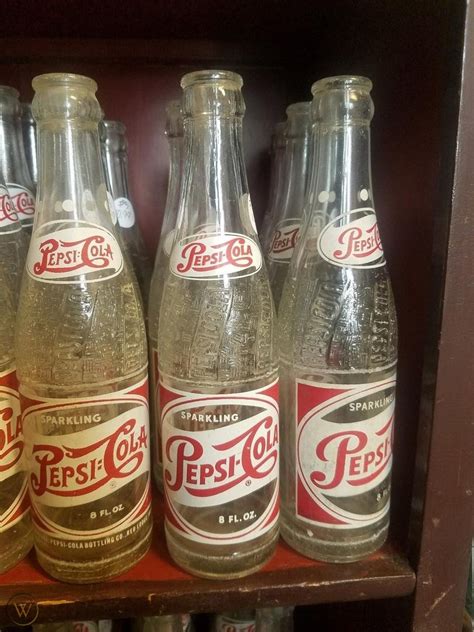 VINTAGE PEPSI COLA BOTTLES 8 fl oz LOT of 6 | #1916565443