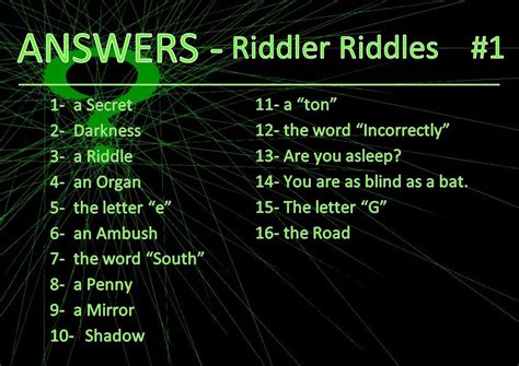 Famous Riddler Quotes. QuotesGram