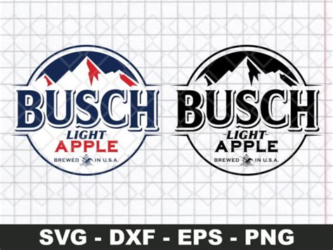 Busch Light Apple Logo SVG | Vectorency